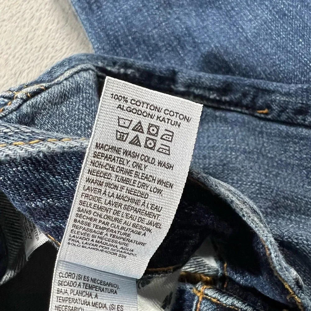 Lucky Brand Jeans Mens 32x32 Blue 221 Original Straight Mid Rise Medium Wash